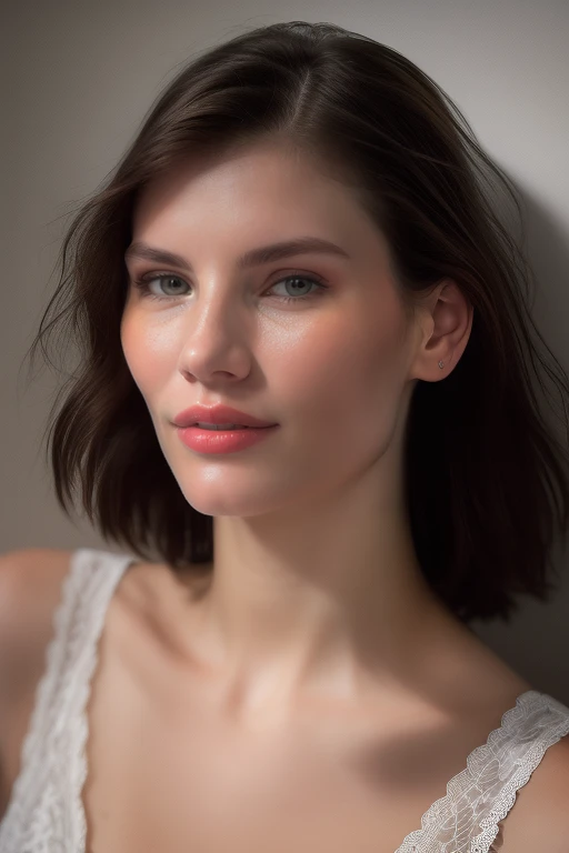 DEN_jennifer_M,
(headshot:1.2) portrait on a (plain background:1.2), (headshot:1.2), (face focus:1.1), lighting from the left, (shadows:1.2), (left side lighting:1.2), (side light:1.3), (half lit face:1.1), (strong shadows:1.2),
bokeh, f1.4, 40mm, photorealistic, raw, 8k, textured skin, skin pores, intricate details <lora:epi_noiseoffset2:1>, epiCRealism <lora:ClothingAdjuster3:-1.2>