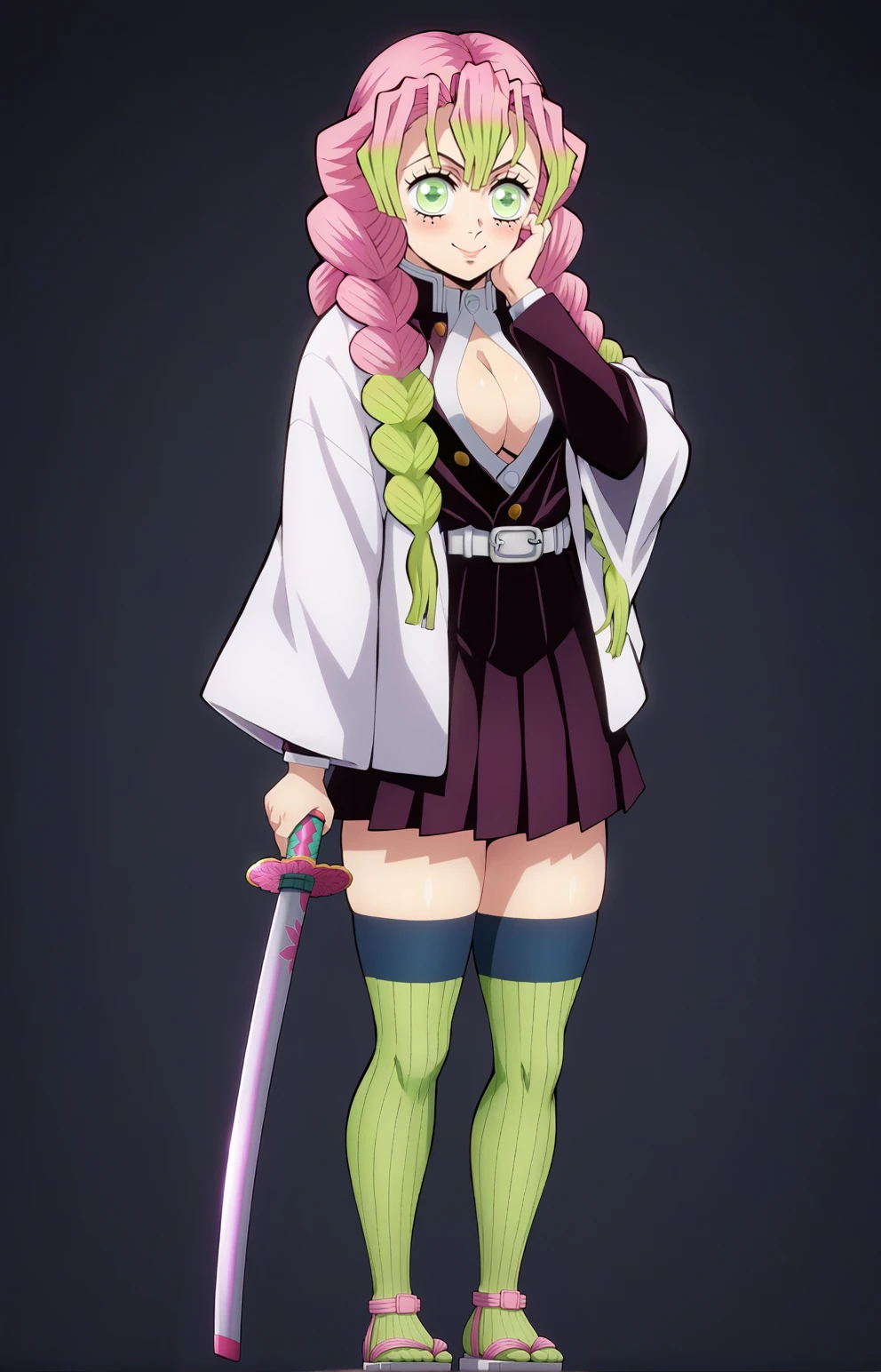 甘露寺蜜璃/Kanroji Mitsuri LORA - Kimetsu No Yaiba - Demon Slayer / 鬼滅の刃 - [PonyV6/AutismMixXL]