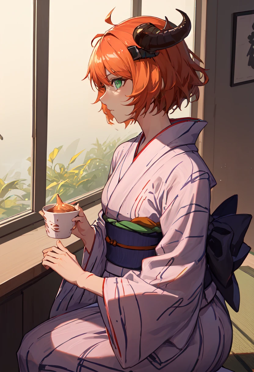 best quality, masterpiece, highres, solo, (croissant_arknights:1.10), (yukata:1.30), (kimono:1.15), 16 <lora:croissant_arknights:0.80>