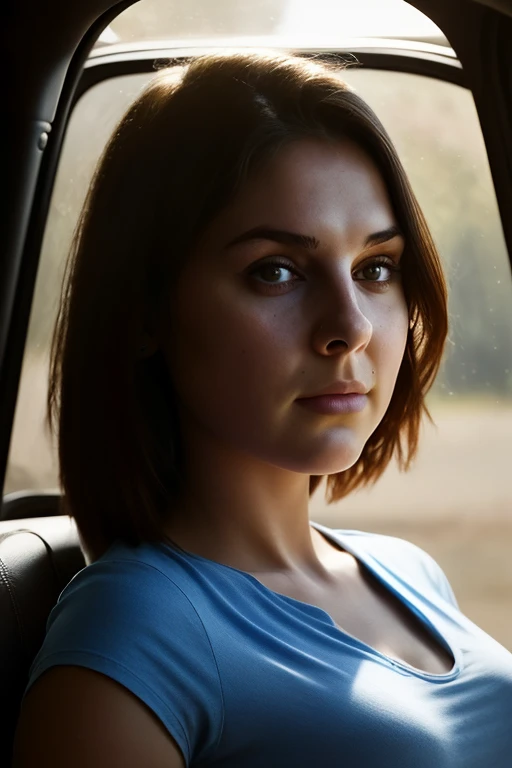 <lora:BrookeSynn:1>, full color portrait of a young woman, wearing a blue shirt, natural light, epic character composition,by Janice Sung, alessio albi, Diego Fernandez, Alexis Franklin, Daniela Uhlig, Jana Schirmer, sharp focus, subsurface scattering, f2, 35mm, film grain