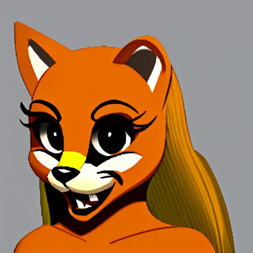 sqpaint,1girl,furry,solo,portrait,<lora:sqpaintchillV1.2:1>,