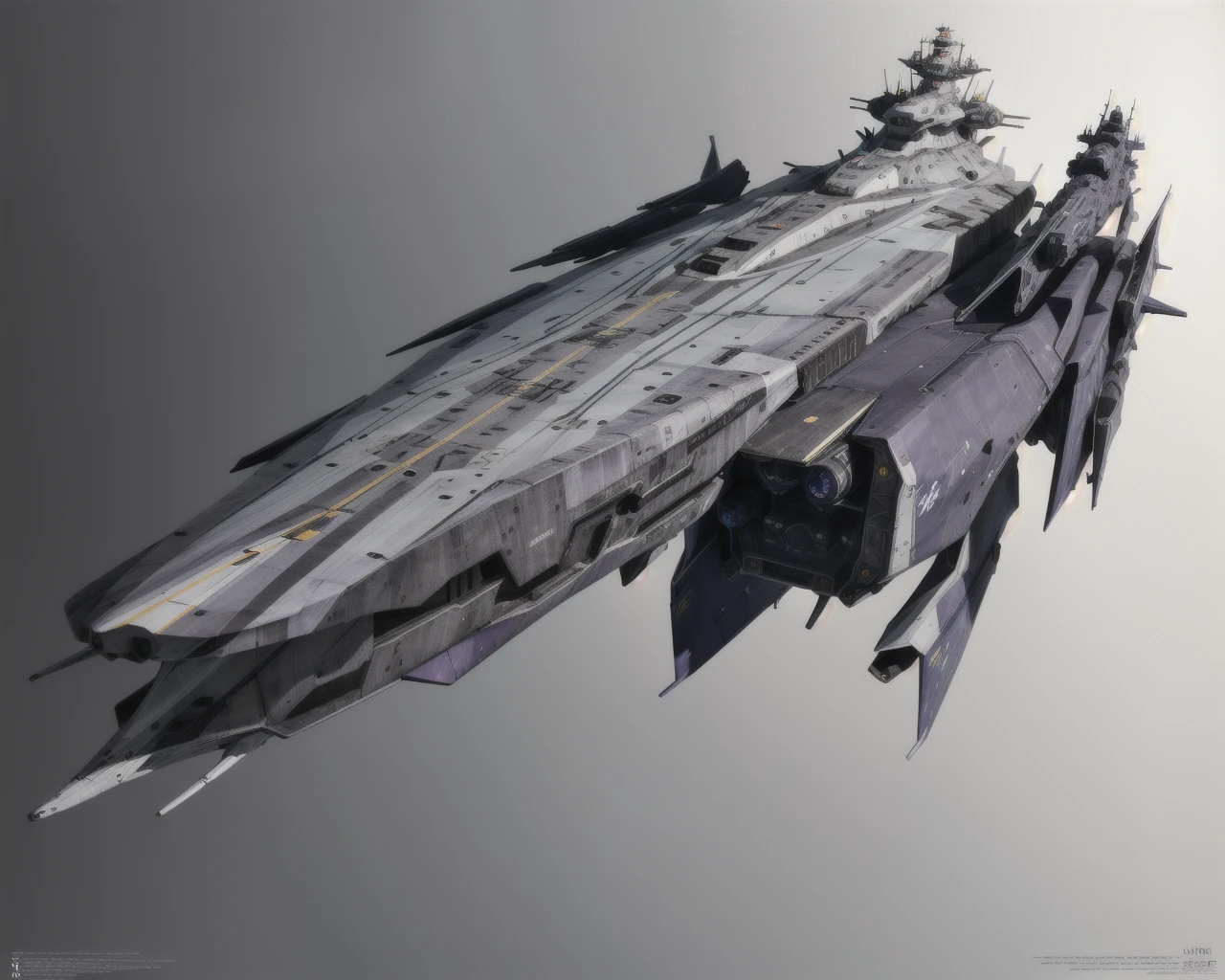 best quality,masterpiece,highly detailed,ultra-detailed,
<lora:neg4all_bdsqlsz_V3.5:-1>
<lora:spaceshipfl_V02:1>military vehicle, no humans, official style, purple theme, realistic, science fiction, simple background, space, spacecraft, spaceship, spffwl, white background