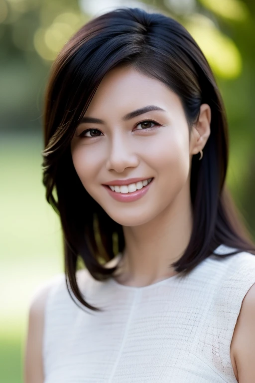 1girl,(RAW photo, best quality), (realistic, photo-realistic:1.4), masterpiece, an extremely delicate and beautiful, extremely detailed, 2k wallpaper, Amazing, finely detail, extremely detailed CG unity 8k wallpaper, ultra-detailed, highres, soft light, beautiful detailed girl, extremely detailed eyes and face, beautiful detailed nose, beautiful detailed eyes,cinematic lighting,perfect anatomy,slender body,
wearing a white avantgarde peplum dress,(bokeh:1.2),
at a flower park,sakura flowers,flower garden,
<lora:matsushimananako_lora:0.8>,smiling