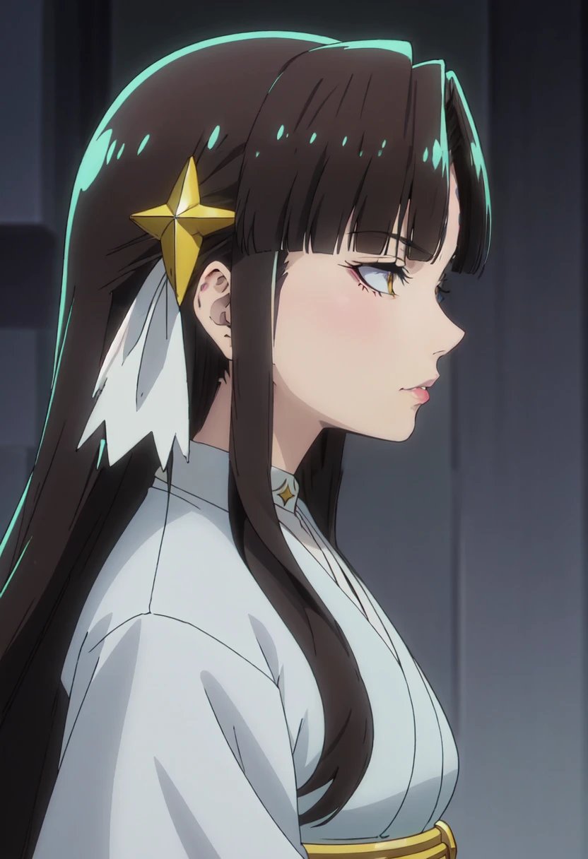 (safe:1.10), best quality, masterpiece, highres, solo, (michiko_tanaka_mahoushoujoniakogarete:1.10), profile, from side, upper body, anime_style, 9 <lora:michiko_tanaka_mahoushoujoniakogarete:0.80>