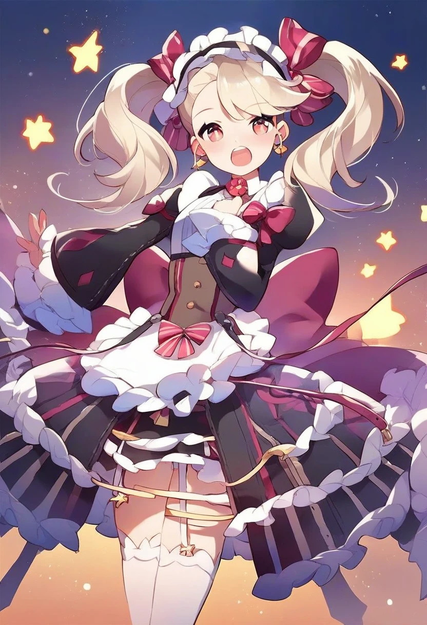 <lora:Maid_Chloe_-_Epic_Seven:1> e7 mchloe, score_9, score_8_up, score_7_up, score_6_up, score_5_up, score_4_up, hd, (ultra hd quality details), 8K, source_anime, Illustration, official artwork, anime style, wallpaper, official art, rating_explicit
