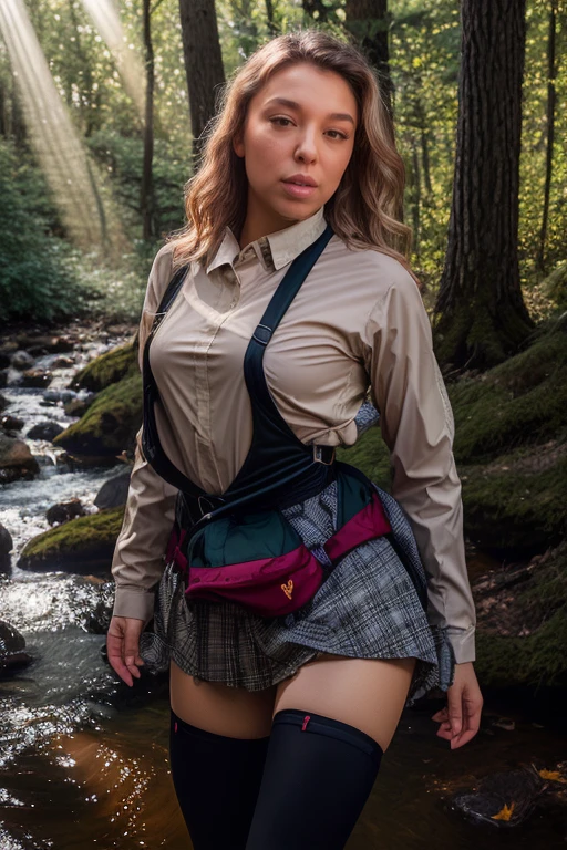DEN_pollyy_SG
(walking by a river in a rich atmospheric (woodland forest:1.2) wearing (hiking gear:1.3), (god rays:1.3), (atmospheric:1.1), scenic:1.1),
bokeh, f1.4, 40mm, photorealistic, raw, 8k, textured skin, skin pores, intricate details <lora:epi_noiseoffset2:1>, epiCRealism <lora:ClothingAdjuster3:-1>