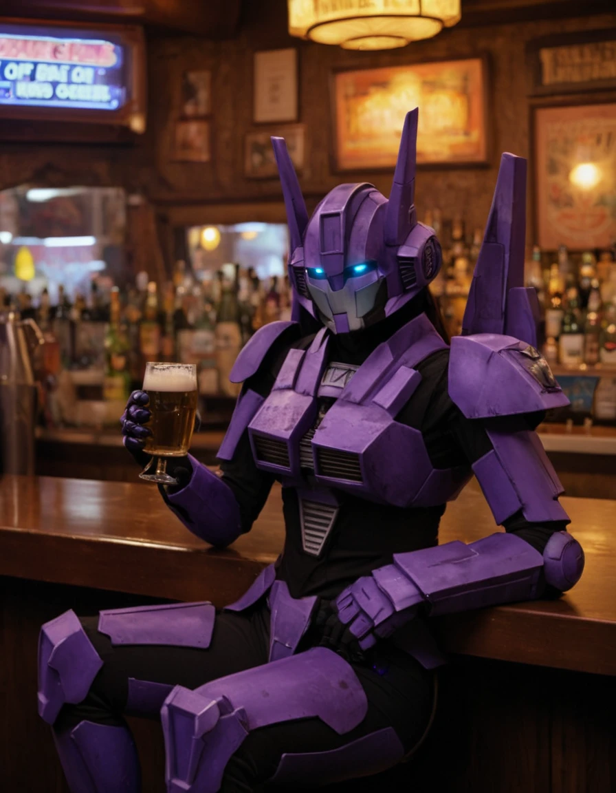 photograph FemAutoCos, sitting at a bar, enjoying a cold beer, 50mm . cinematic 4k epic detailed 4k epic detailed photograph shot on kodak detailed cinematic hbo dark moody, 35mm photo, grainy, vignette, vintage, Kodachrome, Lomography, stained, highly detailed, found footage, FemAutoCos, sitting at a bar, enjoying a cold beer, romantic, full focus, cinematic, highly detailed, sharp focused, elegant, intricate, very inspirational, innocent, fine, complex background, professional, artistic, composition, ambient light, beautiful, epic, thought, iconic, majestic, grand, best, dramatic, perfect, dynamic, vibrant colors, chosen