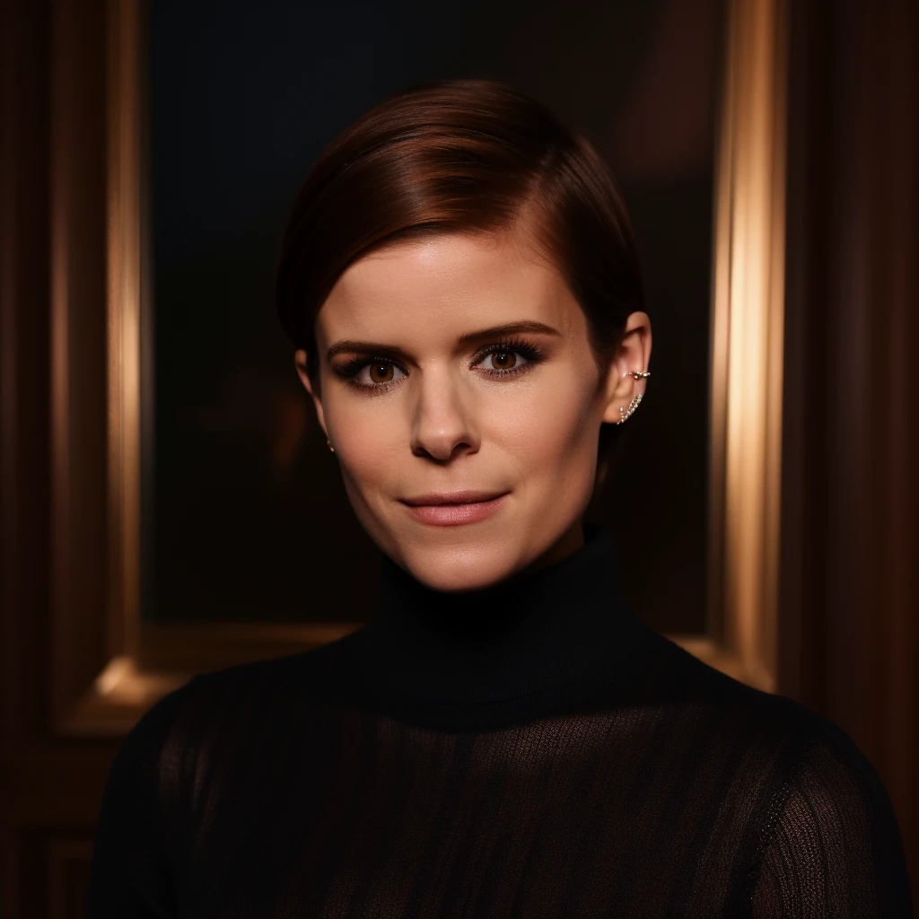 house, peop Best_QualityPos, RAW photo, intricate details, best quality, 8k uhd, soft lighting, 1girl, solo, kate mara, short hair, red hair, brown hair, black turtleneck sweater  <lora:Kate_Mara:0.7> <lora:exposure_control_v10:-0.4>