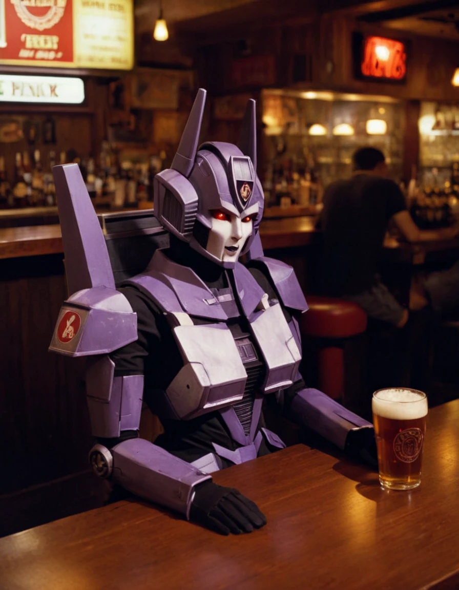 photograph FemAutoCos, sitting at a bar, drinking beer, 50mm . cinematic 4k epic detailed 4k epic detailed photograph shot on kodak detailed cinematic hbo dark moody, 35mm photo, grainy, vignette, vintage, Kodachrome, Lomography, stained, highly detailed, found footage, FemAutoCos, sitting at a bar, drinking beer, cinematic, stunning, highly detailed, professional, intricate, innocent, beautiful, elegant, light glowing, dramatic, thought, iconic, incredible, epic, artistic, best, romantic, attractive, delicate, peaceful, amazing, gorgeous, symmetry, coherent, perfect, illuminated, pretty, determined, intense, extremely fine