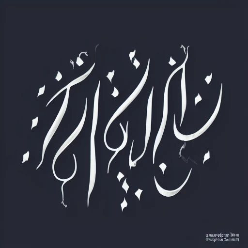 high quality  <lora:Uyghur_Script:1>uyghur word art, fancy, vertical script, calligraphy in the from of a woman