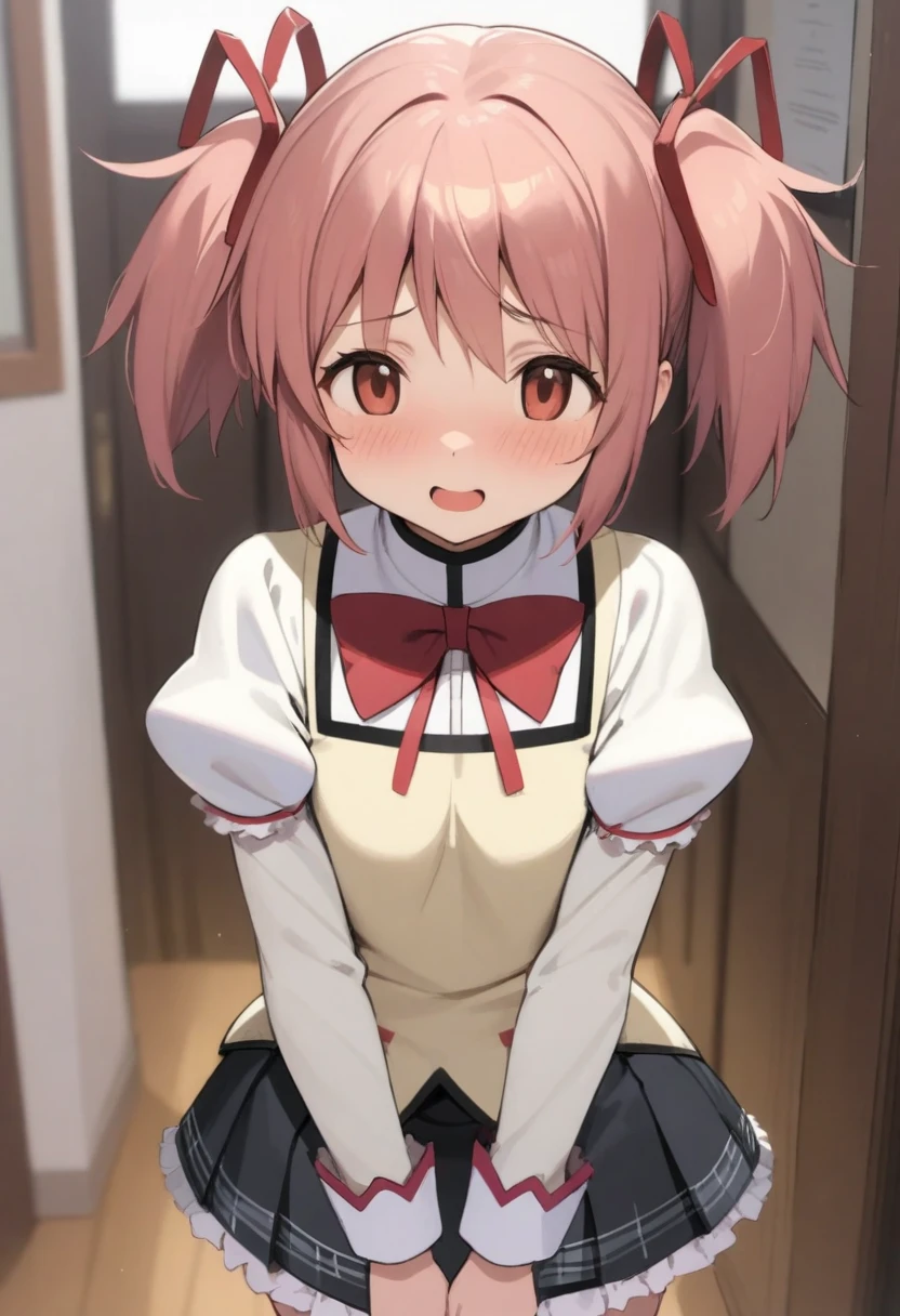 masterpiece,best quality,very aesthetic,absurdres,<lora:kaname_madoka:1>,kaname_madokaï¼mitakihara_school_uniform