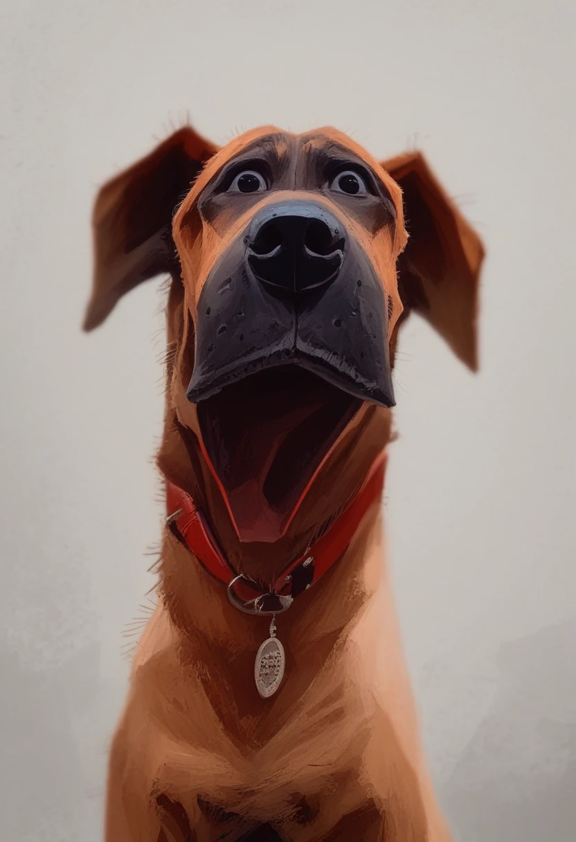 dog smoking a blunt