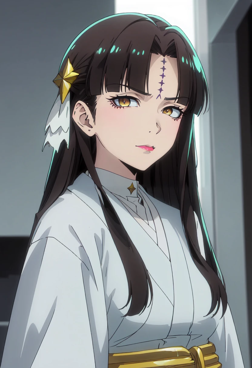 (safe:1.10), best quality, masterpiece, highres, solo, (michiko_tanaka_mahoushoujoniakogarete:1.10), portrait, looking at viewer, anime_style, 6 <lora:michiko_tanaka_mahoushoujoniakogarete:0.80>