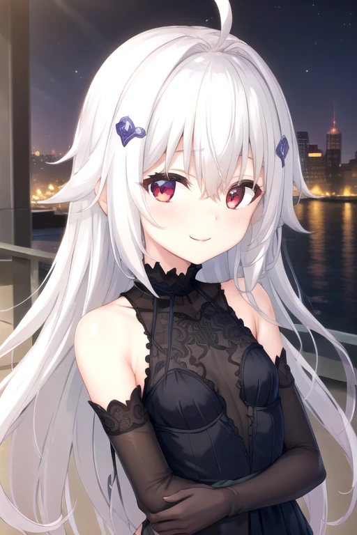 rankokanzaki, ranko, (drill hair:1.5), grey hair, long hair, pale skin, (red eyes:1.5), twin drills,
BREAK black dress, dress, gothic, gothic fashion, neck garter,
BREAK outdoors, city,
BREAK looking at viewer,
BREAK (masterpiece:1.2), best quality, high resolution, unity 8k wallpaper, (illustration:0.8), (beautiful detailed eyes:1.6), extremely detailed face, perfect lighting, extremely detailed CG, (perfect hands, perfect anatomy),