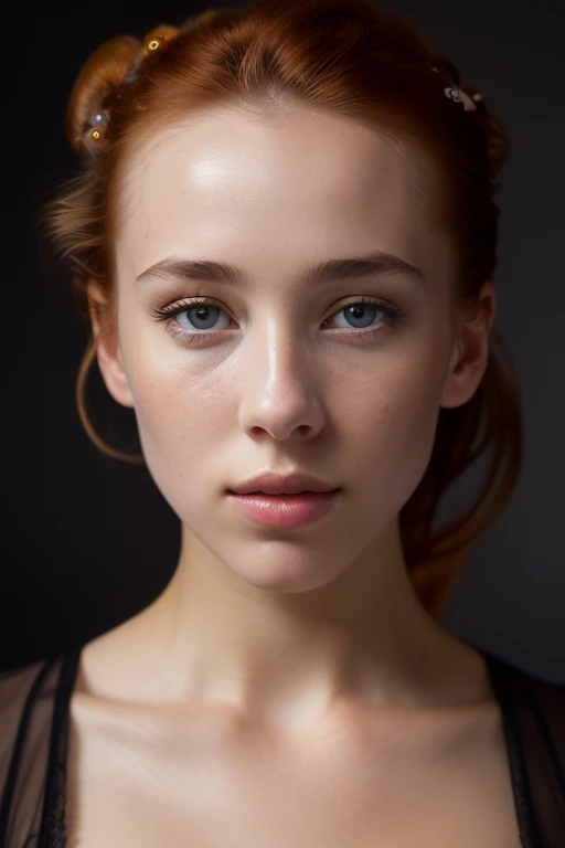 DEN_lila_rouge,
((headshot:1.2) portrait on a (plain dark grey background:1.2), (headshot:1.2), (face focus:1.1), (soft focus:1.2), low lighting, (out of focus:1.2):1.2),
bokeh, f1.4, 40mm, photorealistic, raw, 8k, textured skin, skin pores, intricate details <lora:epi_noiseoffset2:1>, epiCRealism