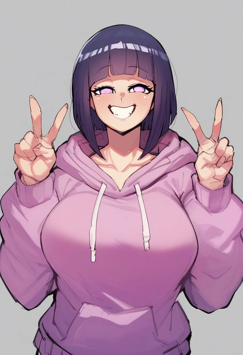 score_9, score_8_up, score_7_up, score_6_up, BREAK hyuuga hinata,hoodie, smile, double v, breasts
PONYXL_Embo_ownwaifu