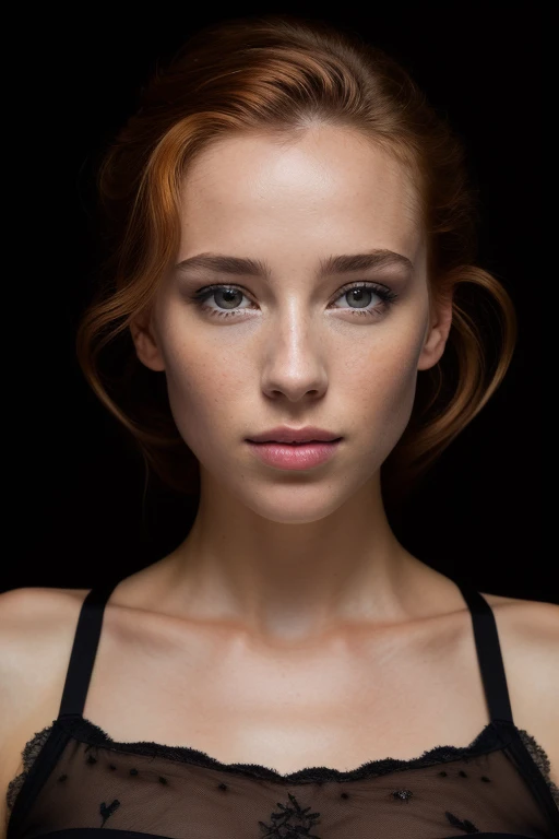 DEN_lila_rouge,
((headshot:1.2) portrait on a (plain black background:1.2), (headshot:1.2), (face focus:1.1), (facing the camera:1.2), Head in the centre, (eye contact:1.3), (intense stare:1.1), mouth open, (facing straightforward:1.2), (forward facing:1.1), Head, face, Head focus, Head tilted down, looking slightly up at the camera:1.2),
bokeh, f1.4, 40mm, photorealistic, raw, 8k, textured skin, skin pores, intricate details  <lora:epi_noiseoffset2:1>, epiCRealism