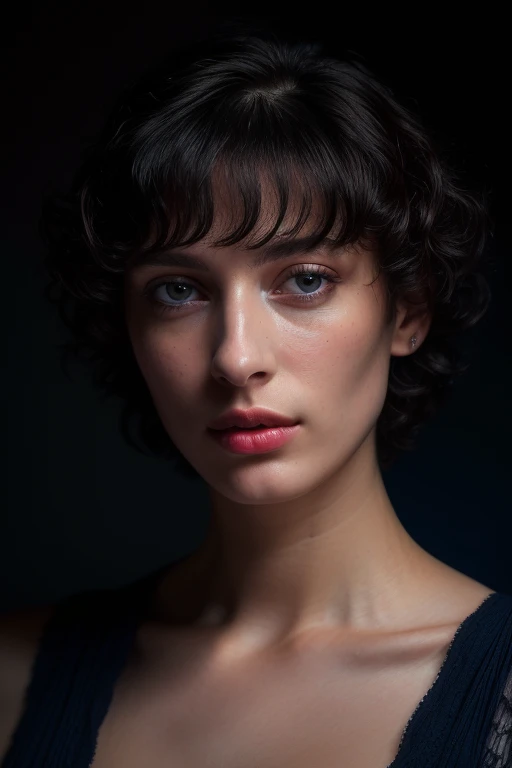 DEN_rocketbabey_OF,
(headshot:1.2) portrait on a (plain dark background:1.2), (headshot:1.2), (face focus:1.1), intricate (beautiful eyes:1.2), (wide open eyes:1.1), Big eyes, clean photo, lighting from behind, (Red lighting from the left:1.3), (Blue lighting from the right:1.3),
bokeh, f1.4, 40mm, photorealistic, raw, 8k, textured skin, skin pores, intricate details <lora:epi_noiseoffset2:1>, epiCRealism