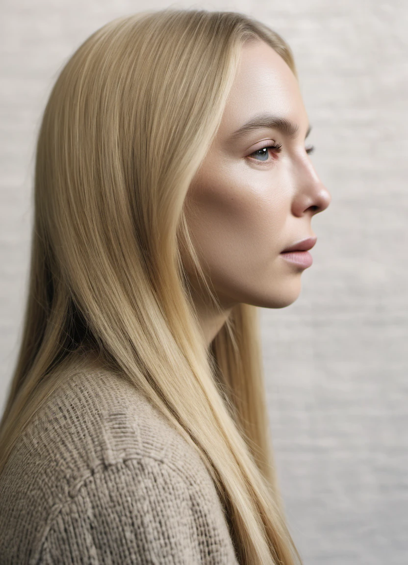 jodcor, woman with straight blonde hair, long hair, make-up, side profile, hard light, cinematic,
<lora:JodieComer-jodcor_SDXL_v1:0.8>