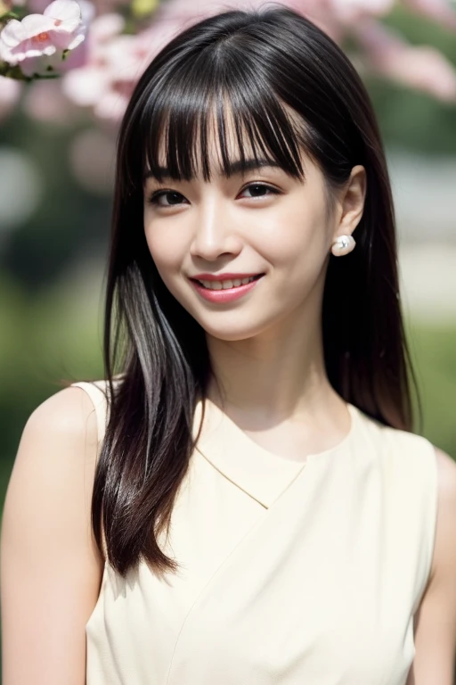 1girl,(RAW photo, best quality), (realistic, photo-realistic:1.4), masterpiece, an extremely delicate and beautiful, extremely detailed, 2k wallpaper, Amazing, finely detail, extremely detailed CG unity 8k wallpaper, ultra-detailed, highres, soft light, beautiful detailed girl, extremely detailed eyes and face, beautiful detailed nose, beautiful detailed eyes,cinematic lighting,perfect anatomy,slender body,
wearing a white avantgarde peplum dress,(bokeh:1.2),
at a flower park,sakura flowers,flower garden,smile
<lora:hirosesuzuV2_lora:0.8>