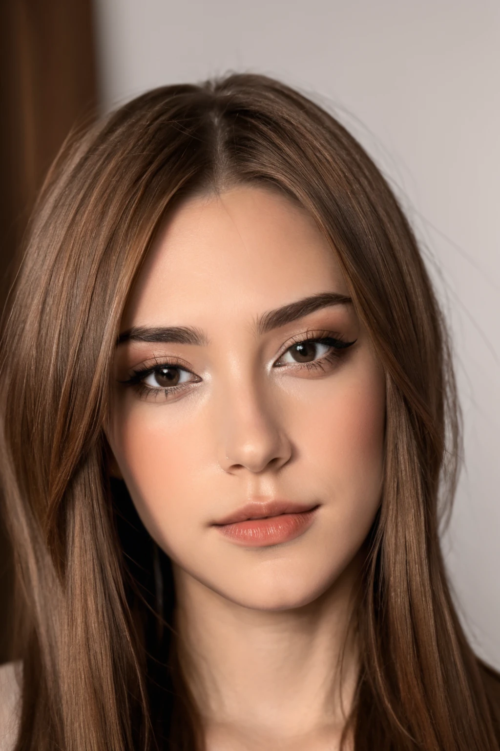 4k, 8k, ultra highres, raw photo in hdr, sharp focus, intricate texture,realistic, detailed facial features, highly detailed face, posing,perfect lighting,long hair,makeup,closeup,<lora:Belle:0.7> Belle