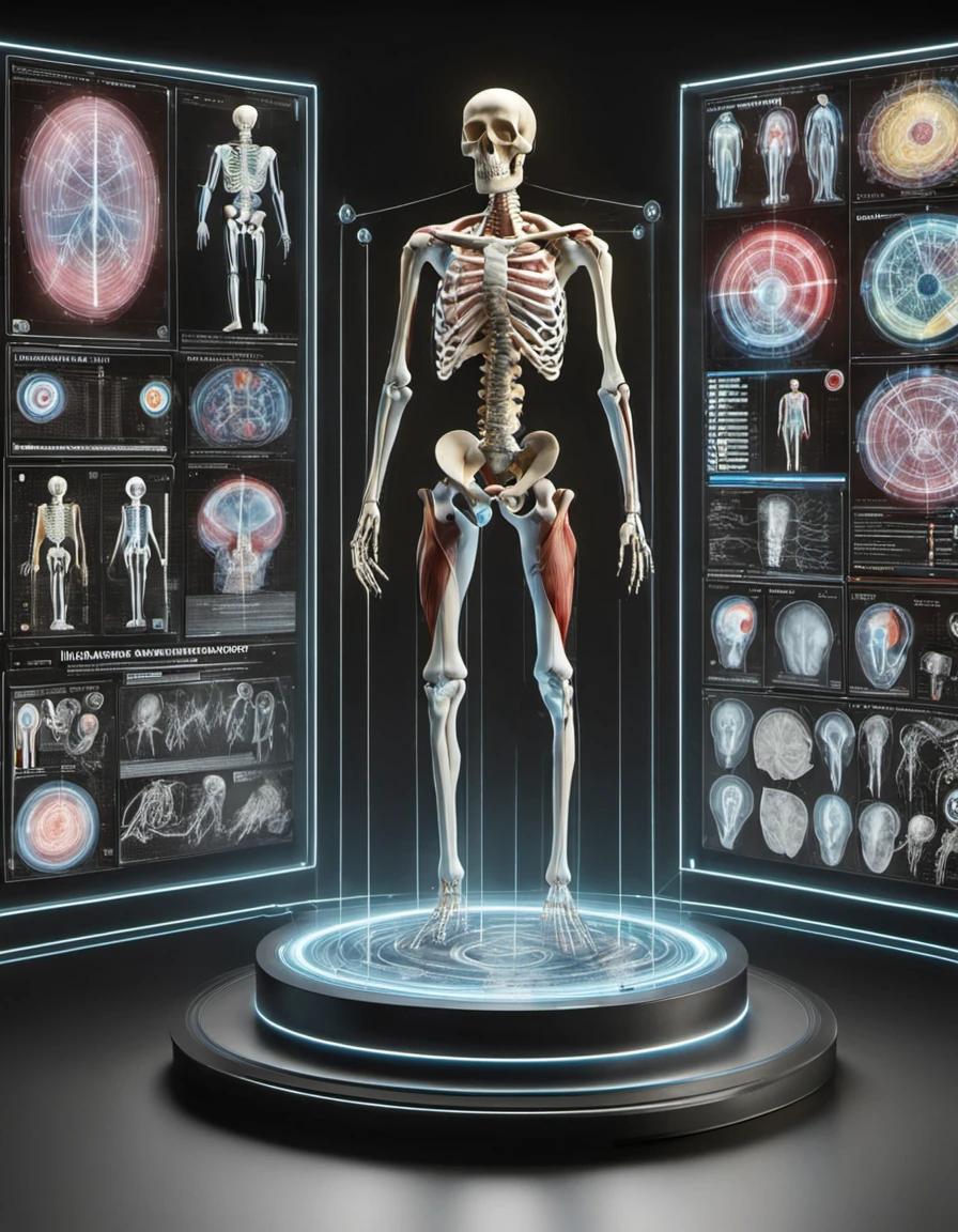 <lora:AbstractPatternStyleXL:1.35>AbstractPatternStyle easy-to-assemble human body model kit for anatomy education, 24mm, (analog, cinematic, film grain:1.3), Bokeh DOF