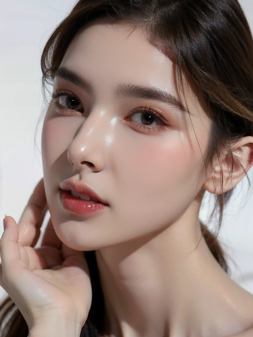 Beauty model医美模特-精修半身女生像