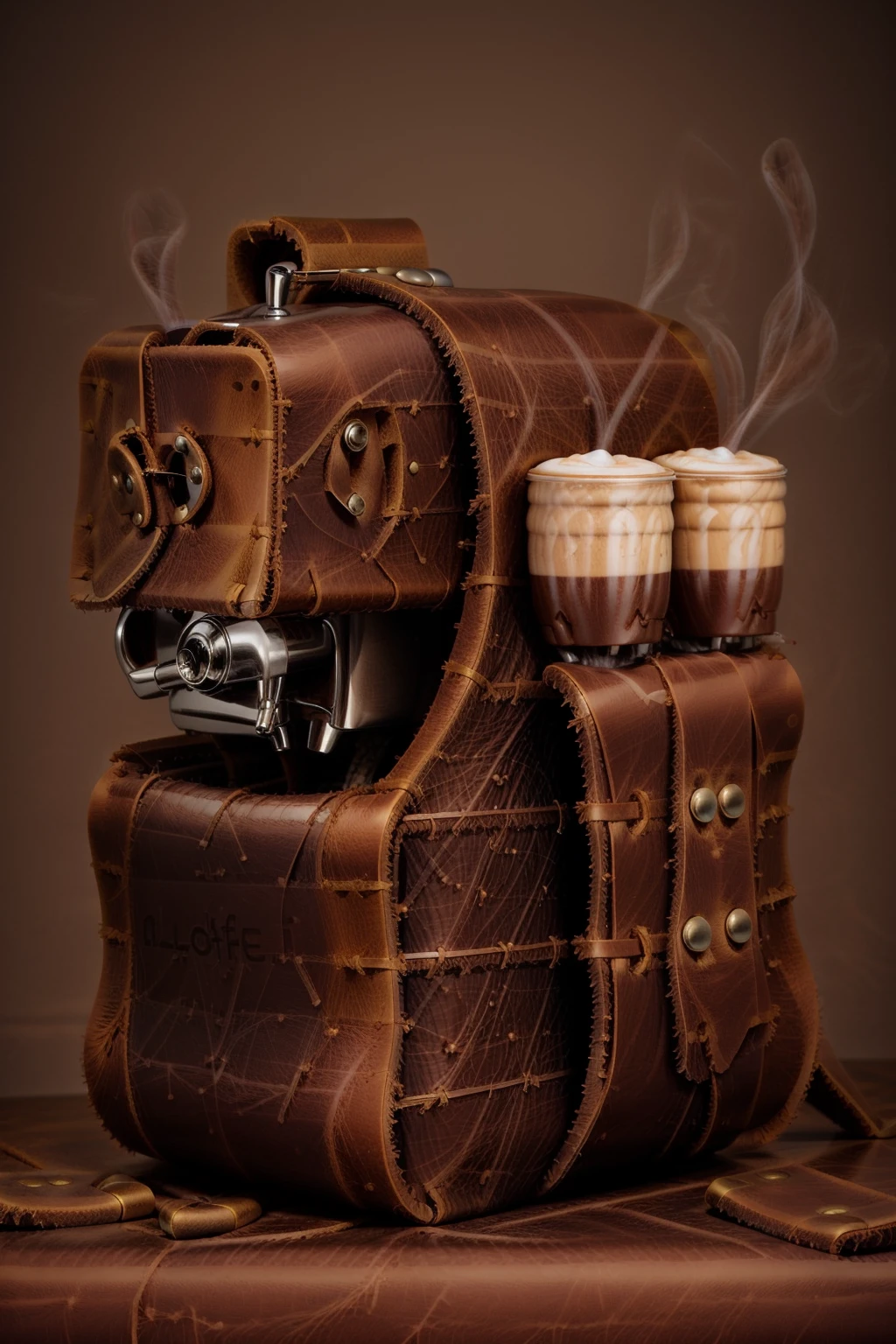 <lora:LeatherWorld:1> (LeatherWorld:1.3)    (coffe machine:1.5)