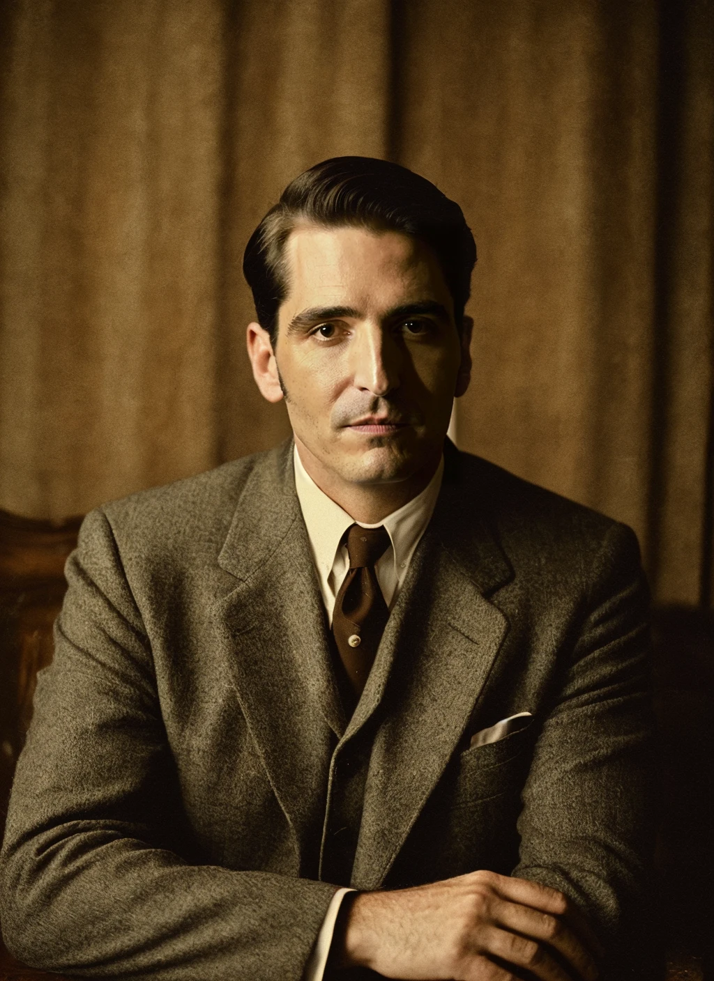 photo of sks man , vintage photography, nostalgic charm, timeless appeal, old-world aesthetics, classic elegance, warm tones, soft focus, aged textures, evoking nostalgia, historical ambiance, storytelling through imagery, vintage atmosphere, timeless compositions, authentic vintage look, professional technique
 <lora:locon_daviddastmalchian_v1_from_v1_64_32:1>