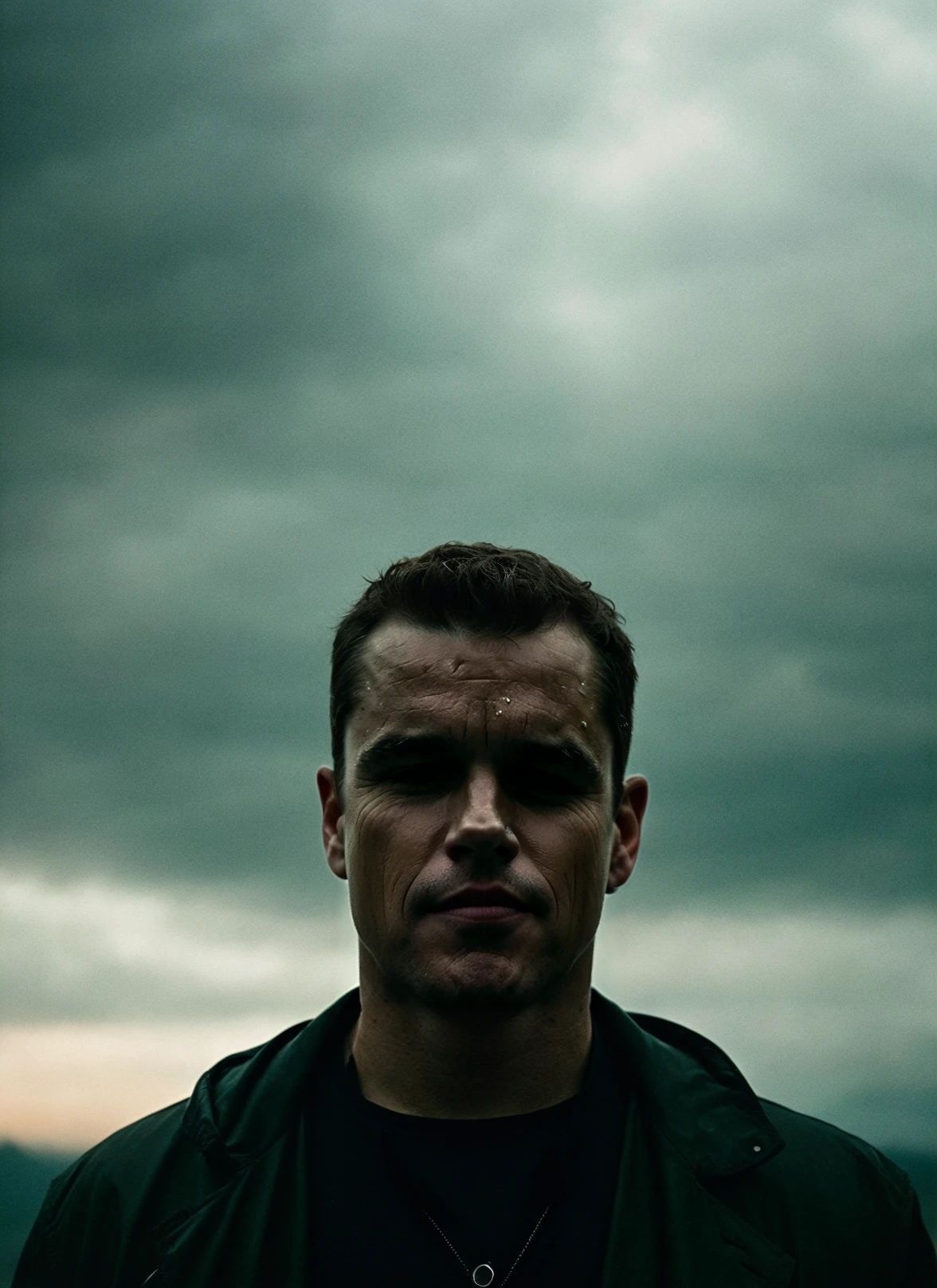 photo of sks man , Cinematic photography, movie mood, cinematic light, compelling composition, storytelling elements, conveys emotion, mood, and narrative depth, creating visually striking images that feel like still frames from a film <lora:locon_mattdamon_v1_from_v1_64_32:1>