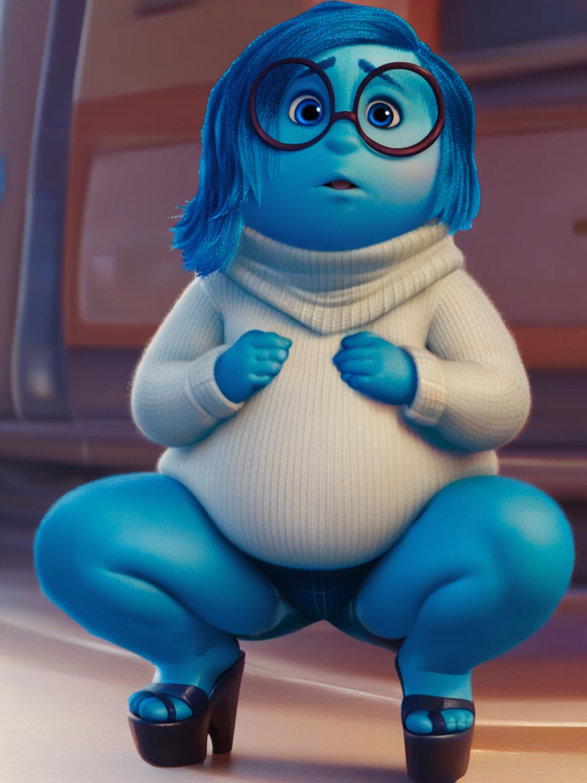 Sadness (Inside Out) PonyDiffusionXL/illustriousXL v1.0Pony