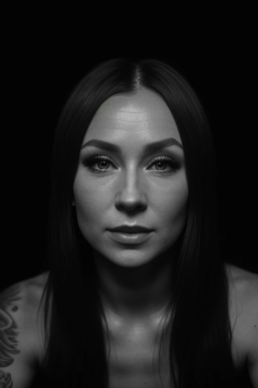 DEN_bambigirl07_OF,
((headshot:1.2) portrait on a (plain black background:1.2), (headshot:1.2), (face focus:1.1), (facing the camera:1.2), Head in the centre, (eye contact:1.3), (intense stare:1.1), mouth open, (facing straightforward:1.2), (forward facing:1.1), Head, face, Head focus, Head tilted down, looking slightly up at the camera:1.2),
bokeh, f1.4, 40mm, photorealistic, raw, 8k, textured skin, skin pores, intricate details <lora:epi_noiseoffset2:1>, epiCRealism