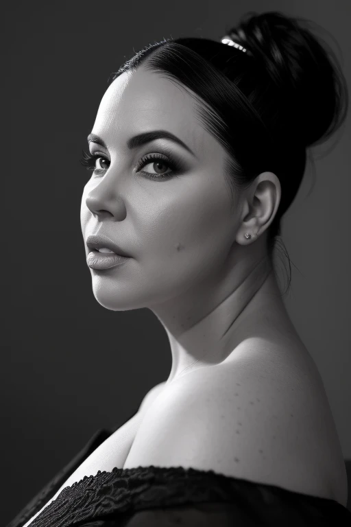 DEN_korina_kova,
((headshot:1.2) portrait on a (plain background:1.2), (headshot:1.2), (face focus:1.1), lighting from the left, (shadows:1.2), (left side lighting:1.2), (side light:1.3), (half lit face:1.1), (strong shadows:1.2):1.2),
bokeh, f1.4, 40mm, photorealistic, raw, 8k, textured skin, skin pores, intricate details <lora:epi_noiseoffset2:1>, epiCRealism