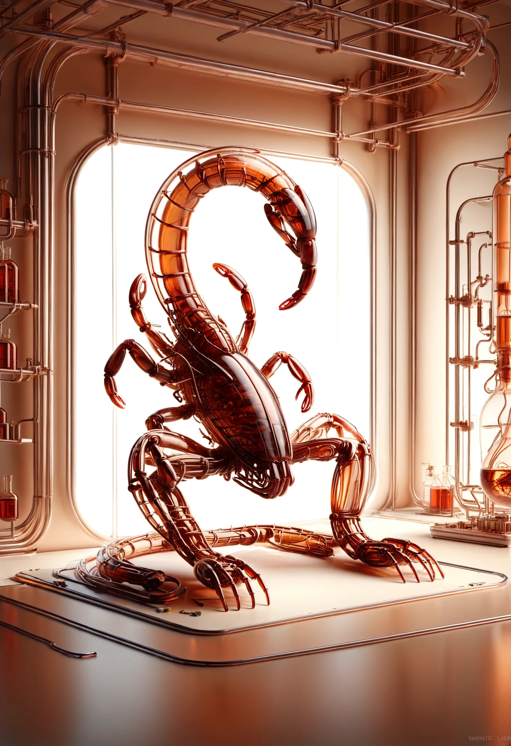 a giant scorpion in a scientific laboratory, ambient lighting, by makoto shinkai, stanley lau
<lora:dvr-trd:0.8> dvr-trd  <lora:dvr-cpwr:1> dvr-cpwr