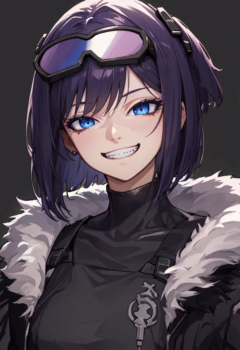 best quality, masterpiece, highres, solo, (andreana_arknights:1.10), evil grin, evil smile, grin, portrait, looking at viewer, 30 <lora:andreana_arknights:0.80>