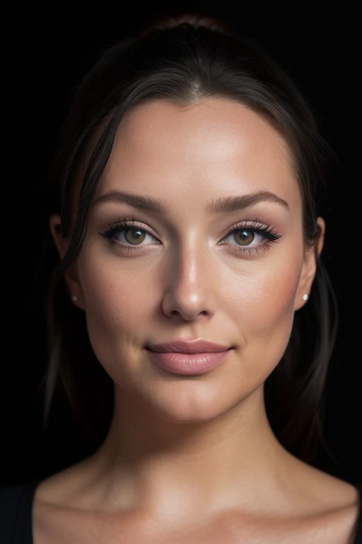 DEN_dakota_jade,
((headshot:1.2) portrait on a (plain black background:1.2), (headshot:1.2), (face focus:1.1), (facing the camera:1.2), Head in the centre, (eye contact:1.3), (intense stare:1.1), mouth open, (facing straightforward:1.2), (forward facing:1.1), Head, face, Head focus, Head tilted down, looking slightly up at the camera:1.2),
bokeh, f1.4, 40mm, photorealistic, raw, 8k, textured skin, skin pores, intricate details <lora:epi_noiseoffset2:1>, epiCRealism
