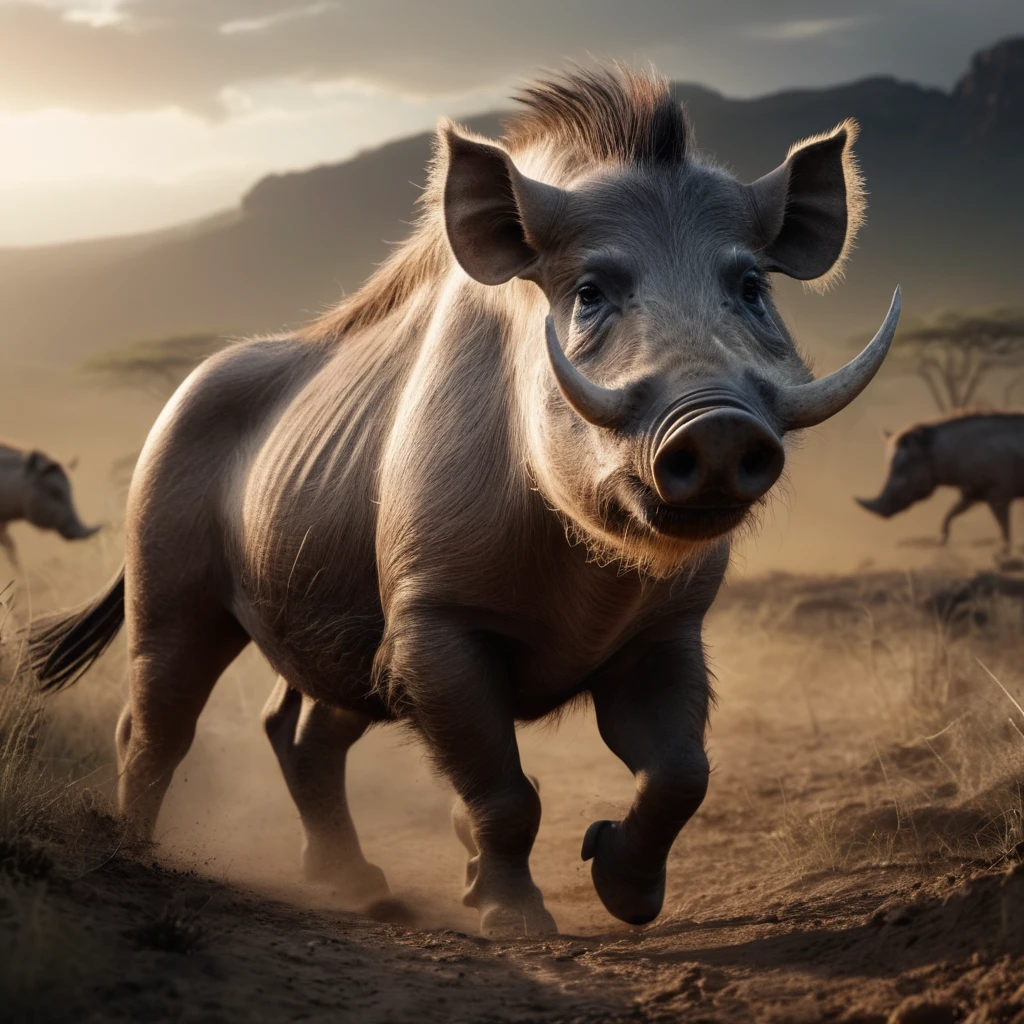 UHD, 4k, ultra detailed, cinematic, a photograph of  <lora:the lion king style:1>
Warthog , epic, beautiful lighting, inpsiring