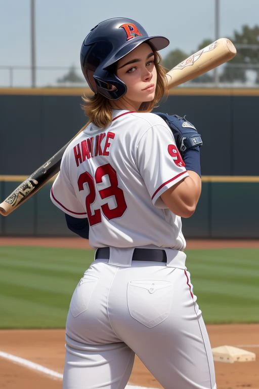 Analog
Highly detailed
Hard light
Sharp focus on eyes
best saturation 
<bbh-bpose>, "back view", "baseball batter hitter", "baseball jersey", "baseball batter model pose", stability and control as a baseball player's hand firmly grips the bat, ready to unleash their full potential with unwavering precision.