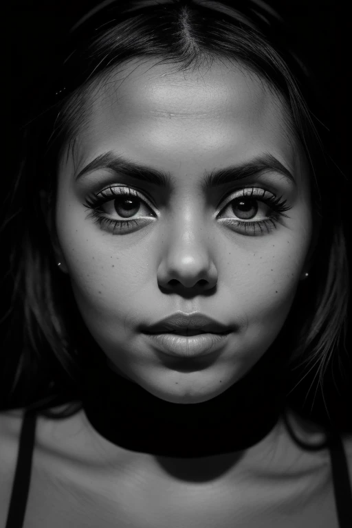 DEN_amy_spicyames_OF,
((headshot:1.1) portrait on a plain black background, (headshot:1.2), face focus, intricate (beautiful eyes:1.2), (wide open eyes:1.1), Big eyes, clean photo, circle lighting, high contrast:1.2),
bokeh, f1.4, 40mm, photorealistic, raw, 8k, textured skin, skin pores, intricate details <lora:epi_noiseoffset2:1>, epiCRealism