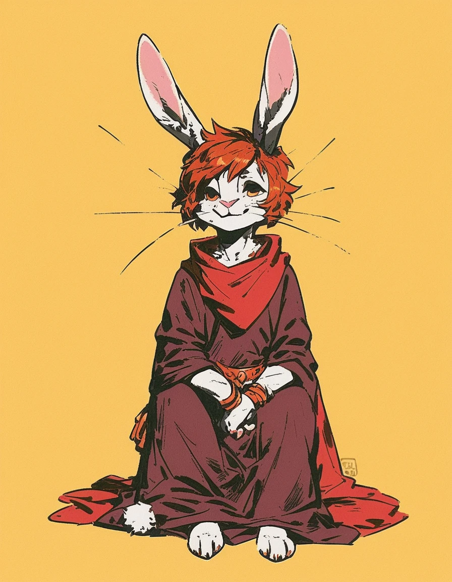 score_9, score_8_up, score_7_up, score_6_up, score_5_up, score_4_up, source_furry, a bunny, solo, facing viewer, full body