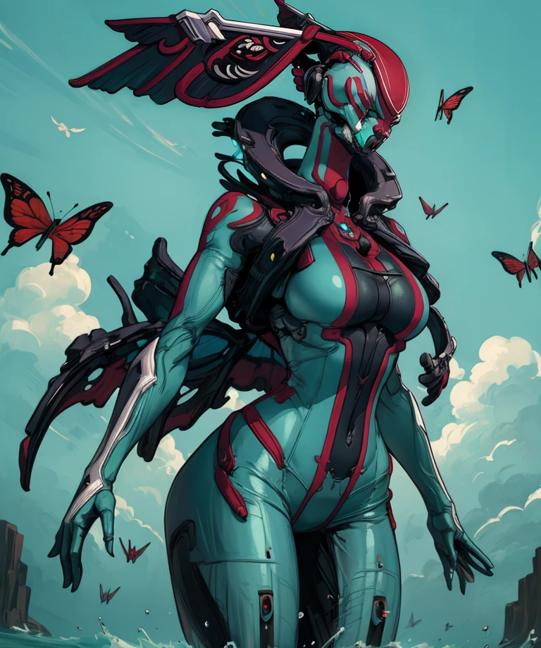 titania,helmet,faceless,
science fiction,gloves,bodysuit,cleavage,hips,floating,
solo,outdoors,robot butterflies,
(insanely detailed, masterpiece, best quality),<lora:titania:0.9>,