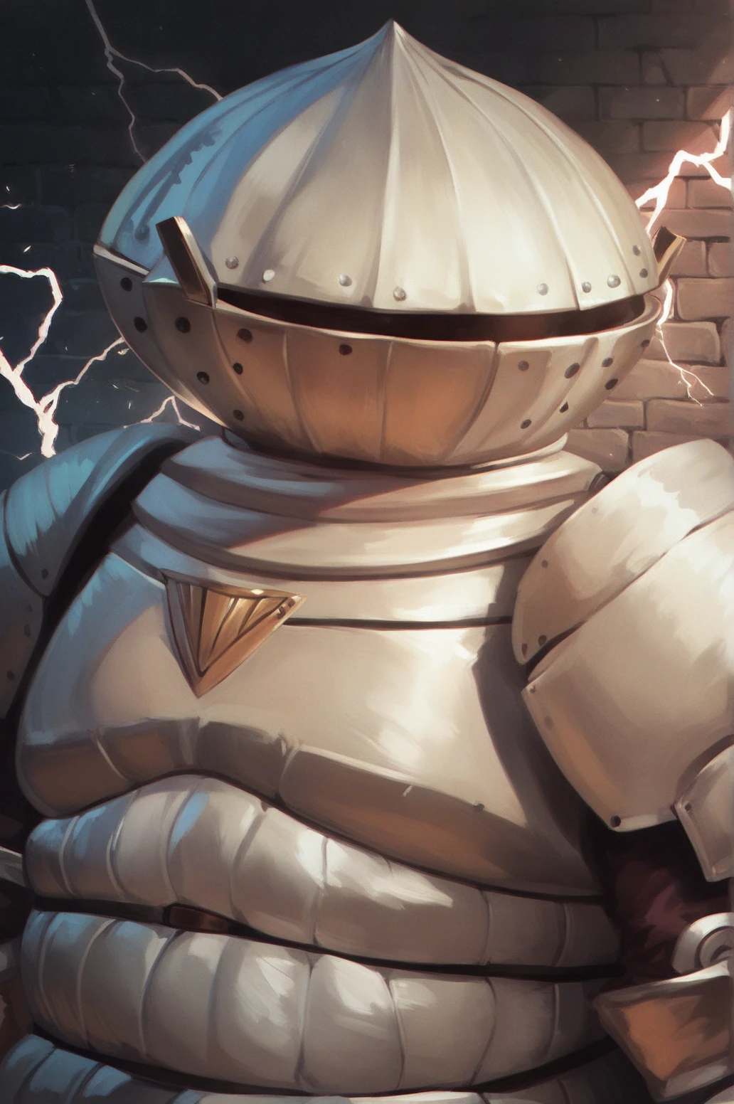 man, <lora:Siegmeyer of Catarina-000009:0.9>, siegmeyer_of_catarina, standing,  upper body, detailed background, zPDXL, score_9, score_8_up, score_7_up,  artstation style, realistic lightning