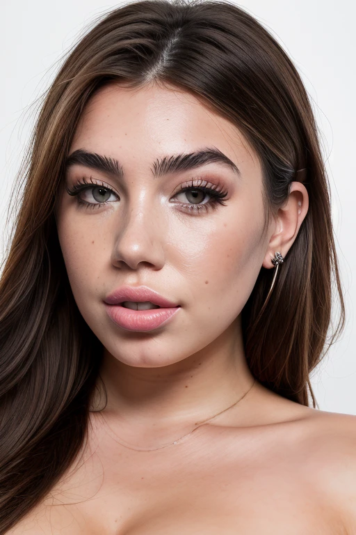 DEN_lils_lilsyourfav,
(headshot:1.1) portrait on a bright white background, (headshot:1.2), face focus, intricate (beautiful eyes:1.2), (wide open eyes:1.1), Big eyes,  clean photo, side lighting, low contrast, low saturation,
bokeh, f1.4, 40mm, photorealistic, raw, 8k, textured skin, skin pores, intricate details  <lora:epi_noiseoffset2:1>, epiCRealism