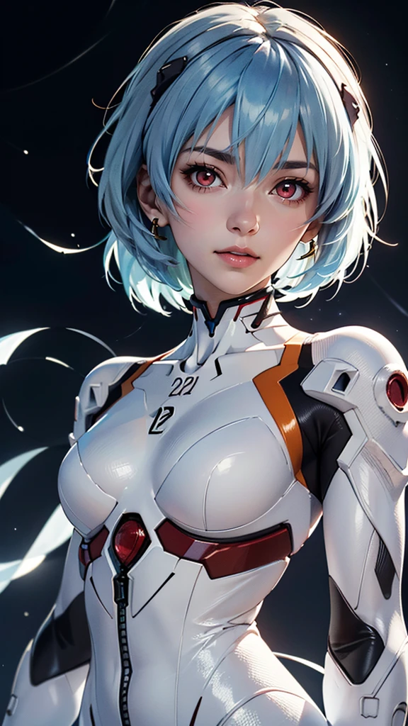 Red eyes, Rei Ayanami's eyes