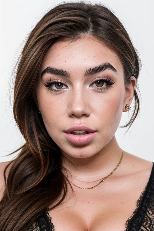 DEN_lils_lilsyourfav,
(headshot:1.1) portrait on a bright white background, (headshot:1.2), face focus, intricate (beautiful eyes:1.2), (wide open eyes:1.1), Big eyes,  clean photo, side lighting, low contrast, low saturation,
bokeh, f1.4, 40mm, photorealistic, raw, 8k, textured skin, skin pores, intricate details  <lora:epi_noiseoffset2:1>, epiCRealism