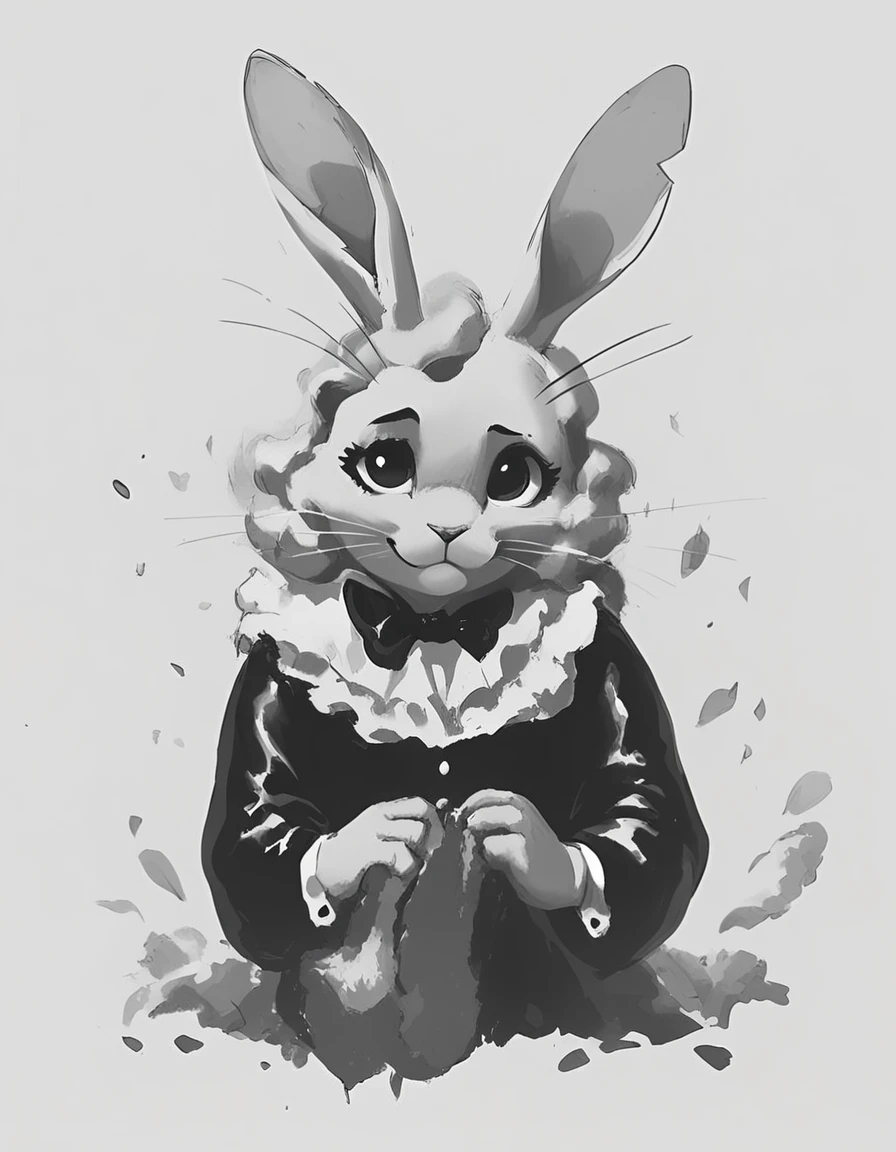 score_9, score_8_up, score_7_up, score_6_up, score_5_up, score_4_up, johnwillie, lineart, source_furry, a cute bunny