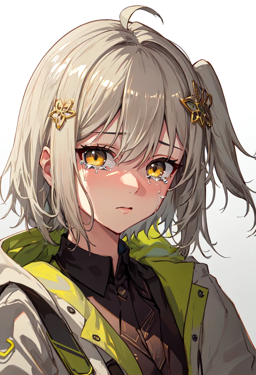 best quality, masterpiece, highres, solo, (scene_arknights:1.10), crying, sobbing, tears, portrait, looking at viewer, 30 <lora:scene_arknights:0.80>