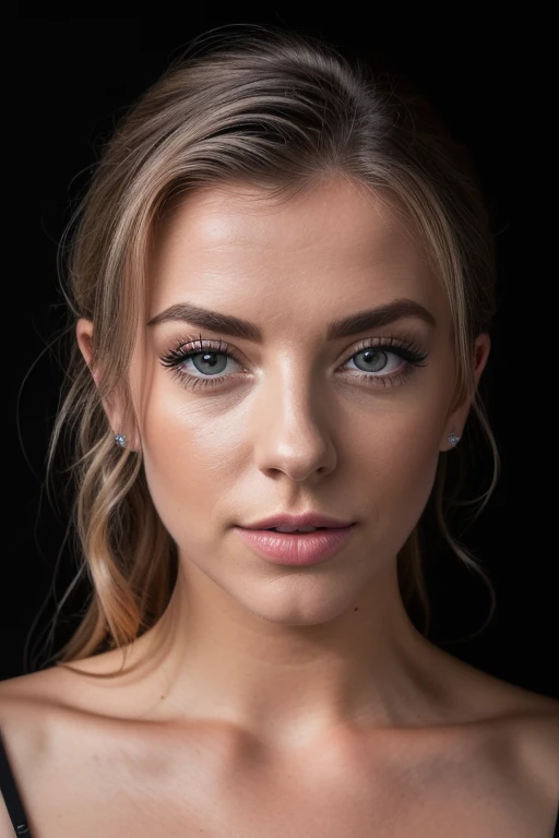 DEN_blonde_gabie,
((headshot:1.2) portrait on a (plain black background:1.2), (headshot:1.2), (face focus:1.1), (facing the camera:1.2), Head in the centre, (eye contact:1.3), (intense stare:1.1), mouth open, (facing straightforward:1.2), (forward facing:1.1), Head, face, Head focus, Head tilted down, looking slightly up at the camera:1.2),
bokeh, f1.4, 40mm, photorealistic, raw, 8k, textured skin, skin pores, intricate details  <lora:epi_noiseoffset2:1>, epiCRealism