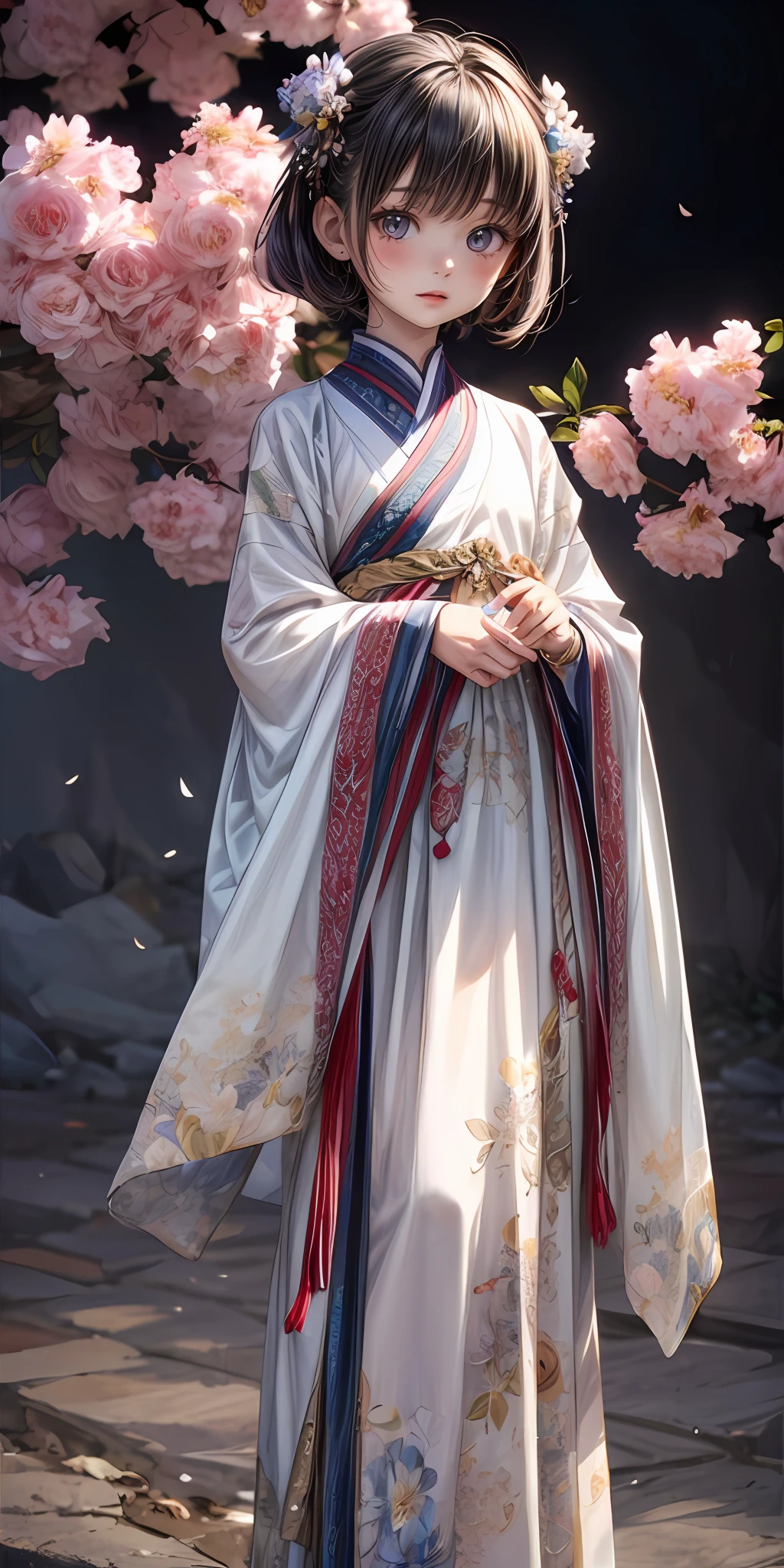 (masterpiece,ultra-detailed,best quality,8K,CG,illustration,shaved:1.0),(ite girl:1.0) <lora:more_details:1>, simple background,
<lora:jyoji fuku v19.0:0.5> jyojifuku, hair ornament
