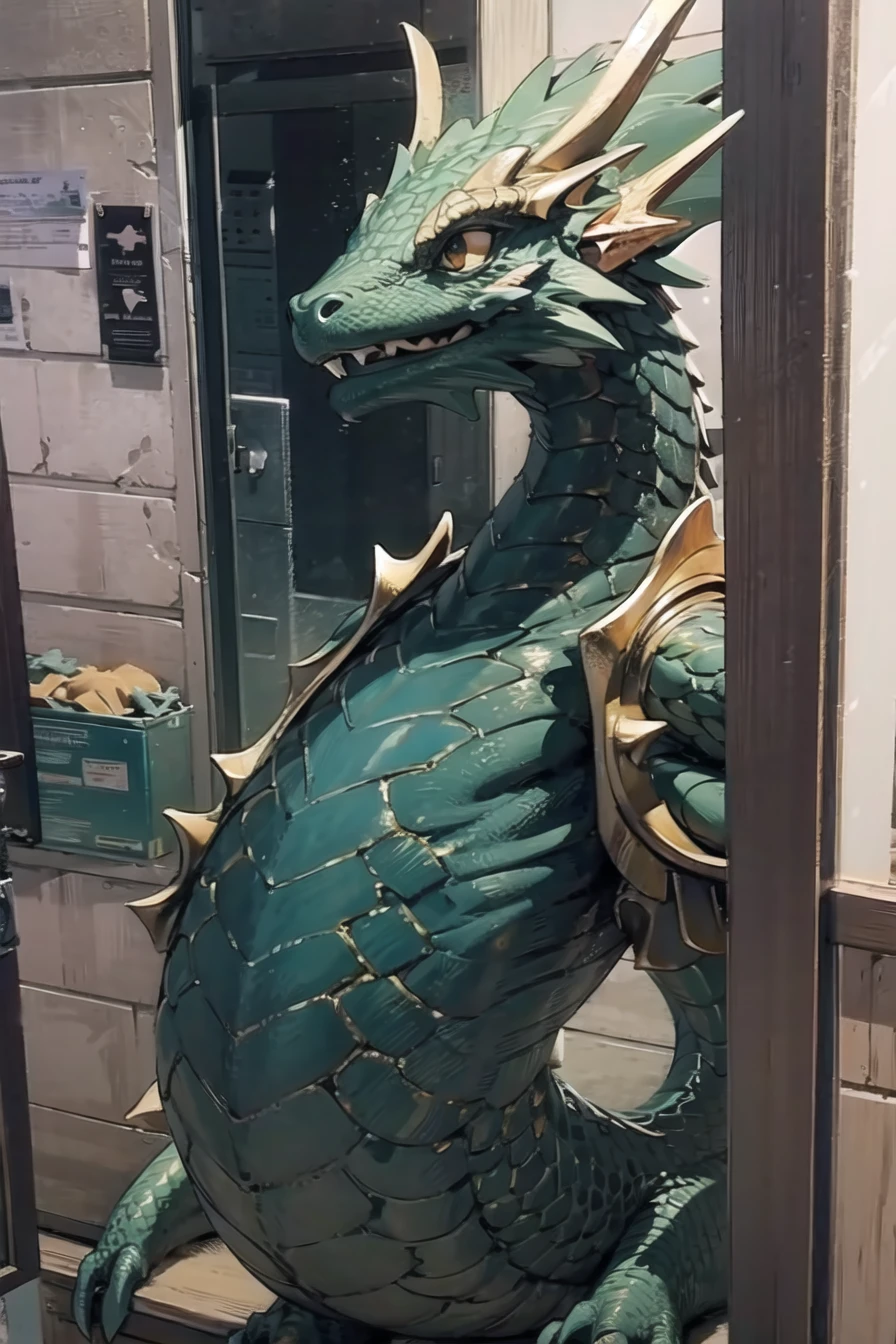 (masterpiece),best quality,The Dragon,